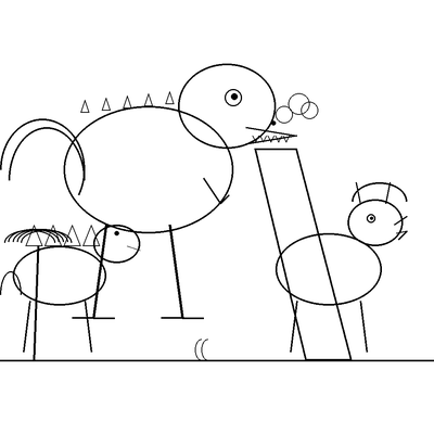 Dinosaur Discovery coloring page preview